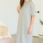 Heather Gray French Terry Midi Dress - FINAL SALE Dresses