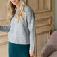 Heather Gray Roll Neck Sweater - FINAL SALE Tops
