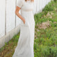 Heather Gray Short Sleeve Stretch Maxi Dress - FINAL SALE Dresses