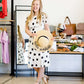 Hello sunshine graphic wide brim hat