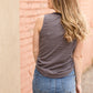 Henley Tank Top Tops