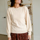 High Neck Knit Sweater Top Dresses Polagram