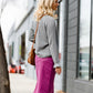 High Neck Ruffle Sweater - FINAL SALE Tops