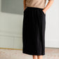 High Waist Pleated Midi Skirt Skirts Zenana
