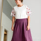 High Waist Pleated Midi Skirt Skirts Zenana