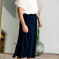 High Waist Pleated Midi Skirt Skirts Zenana