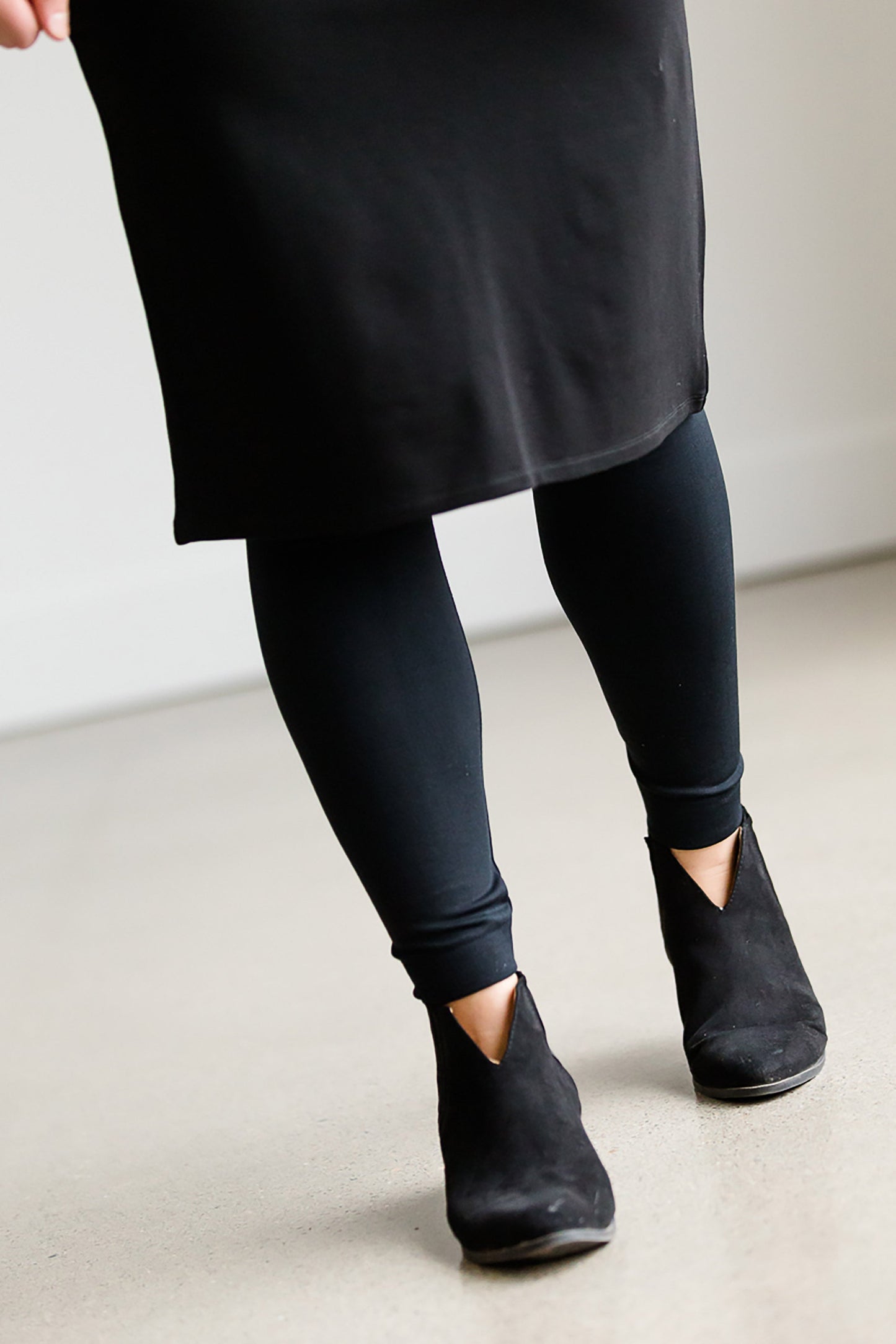 High Waist Soft Fleece Leggings - FINAL SALE Leggings