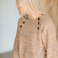 Honey Button Knit Sweater Tops LUSH