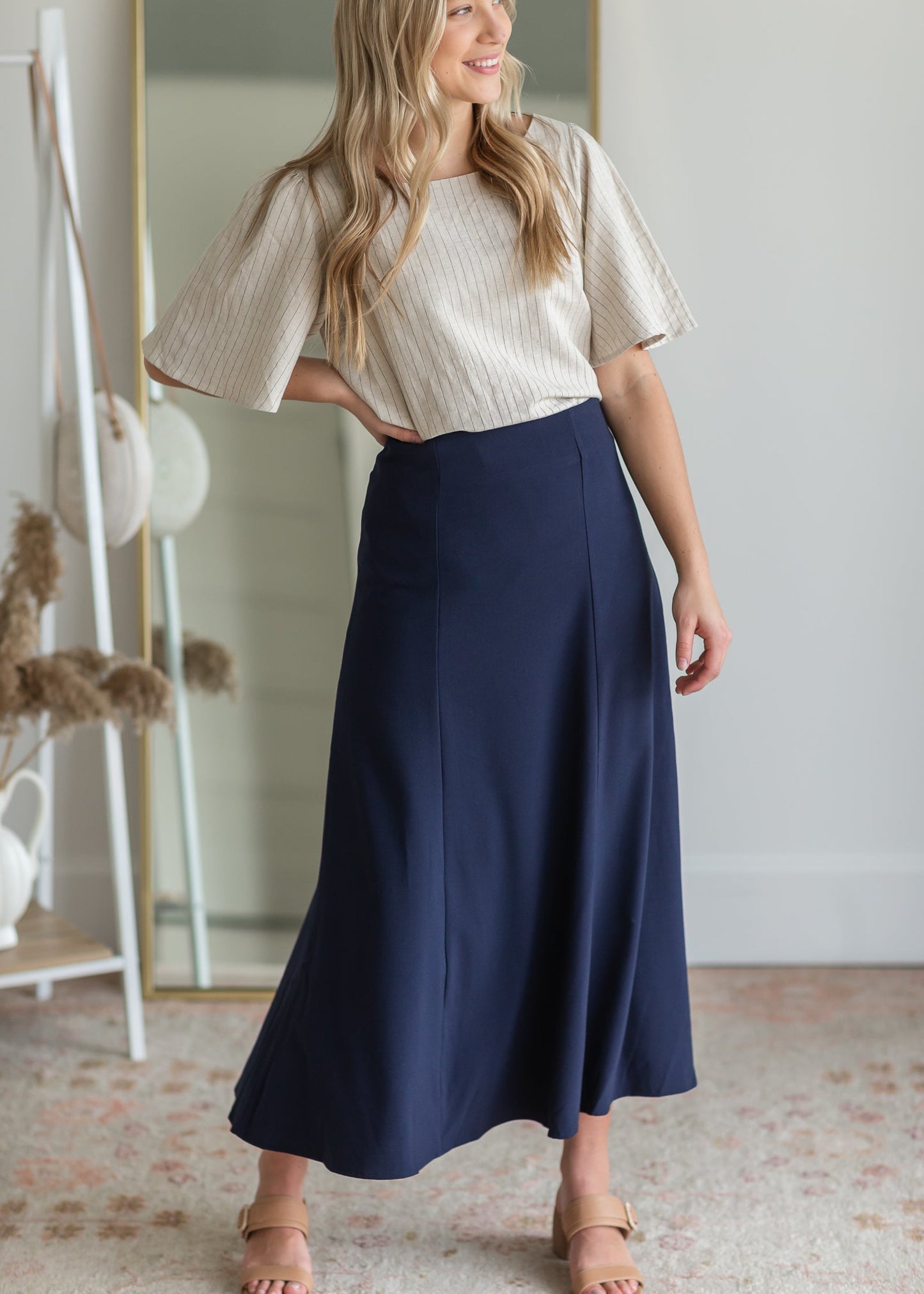 Hope Navy Dress Skirt Skirts Dongguan Haohoo Clothing