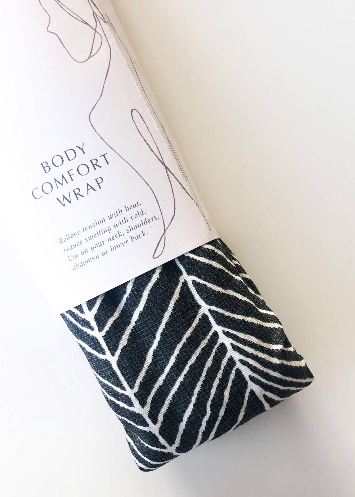 Hot + Cold Neck Therapy Wrap - Black and White Home & Lifestyle