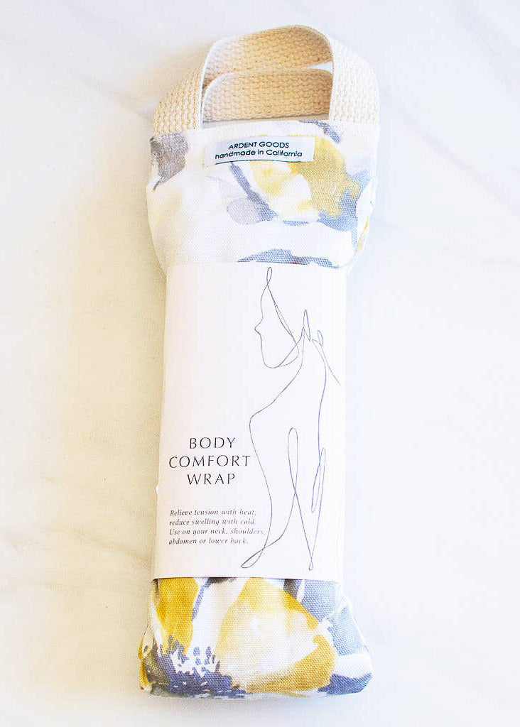Hot + Cold Neck Therapy Wrap - Yellow Flower Home & Lifestyle