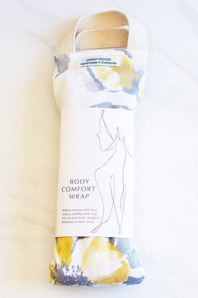 Hot + Cold Therapy Wrap Home + Lifestyle Yellow Floral