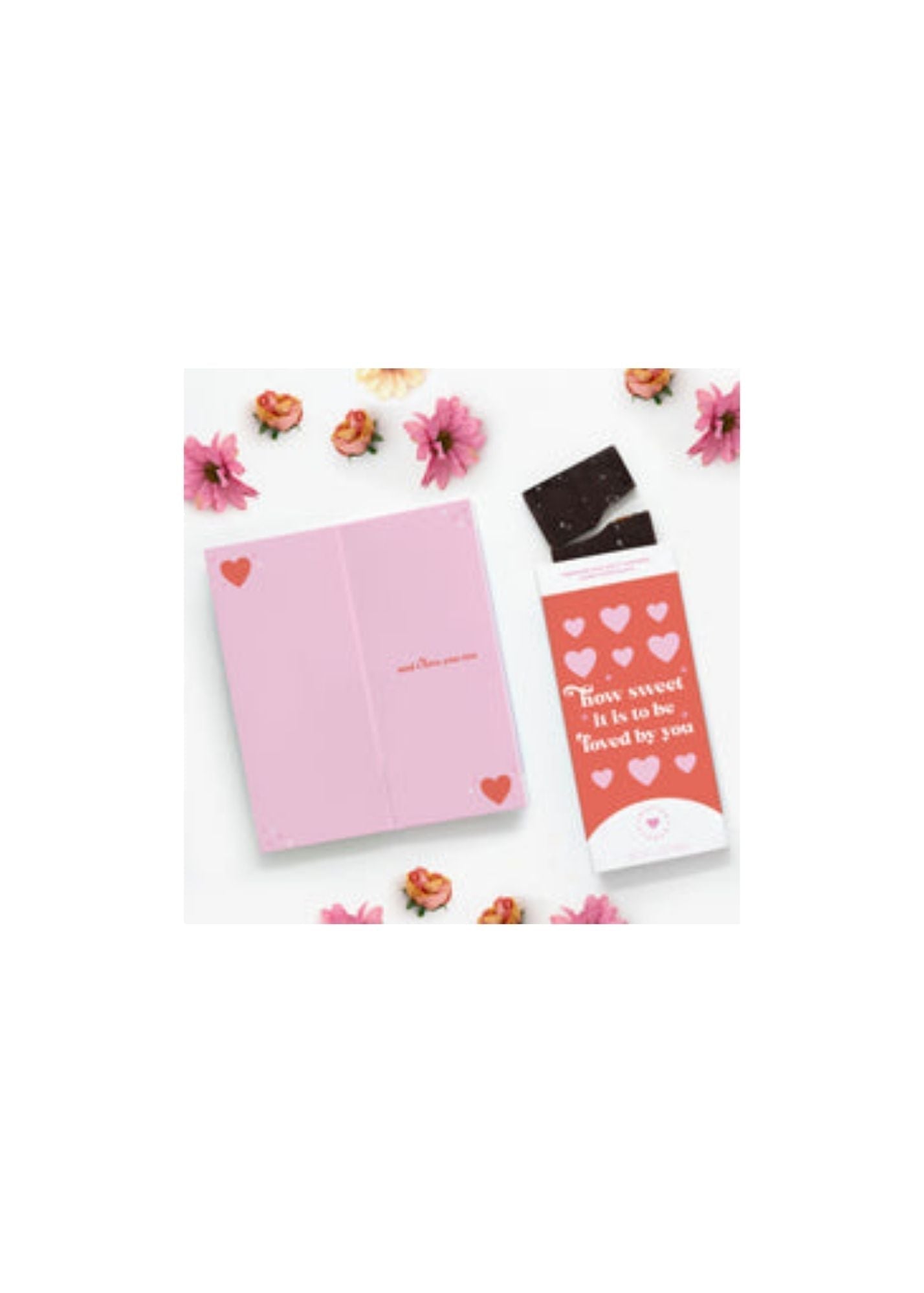 How Sweet It is to Be Loved by You Chocolate Greeting Card Home & Lifestyle Sweeter Cards - Chocolate Bar Greeting Cards