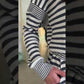 Hattie Striped Drawstring Midi Dress - FINAL SALE
