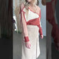DOORBUSTER-Ella Corduroy Kick Pleat Midi Skirt - FINAL SALE