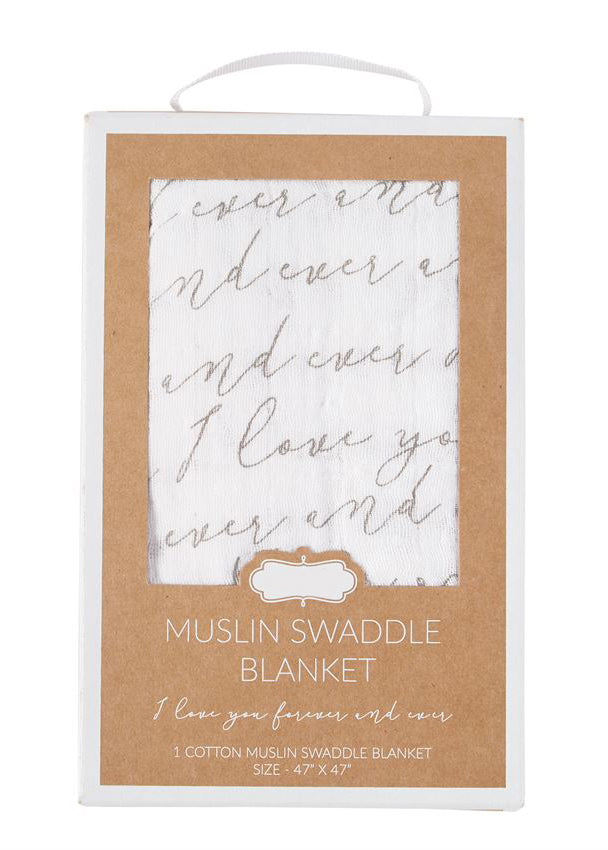 I Love You Forever Swaddle Home & Lifestyle