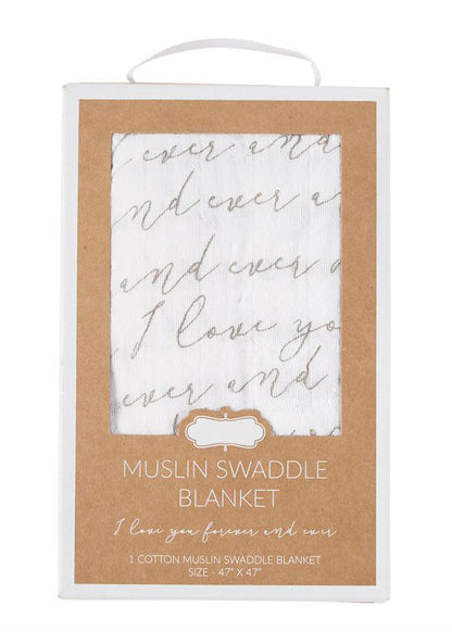 I Love You Forever Swaddle Home & Lifestyle