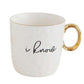 I love you, I know stoneware wedding gift
