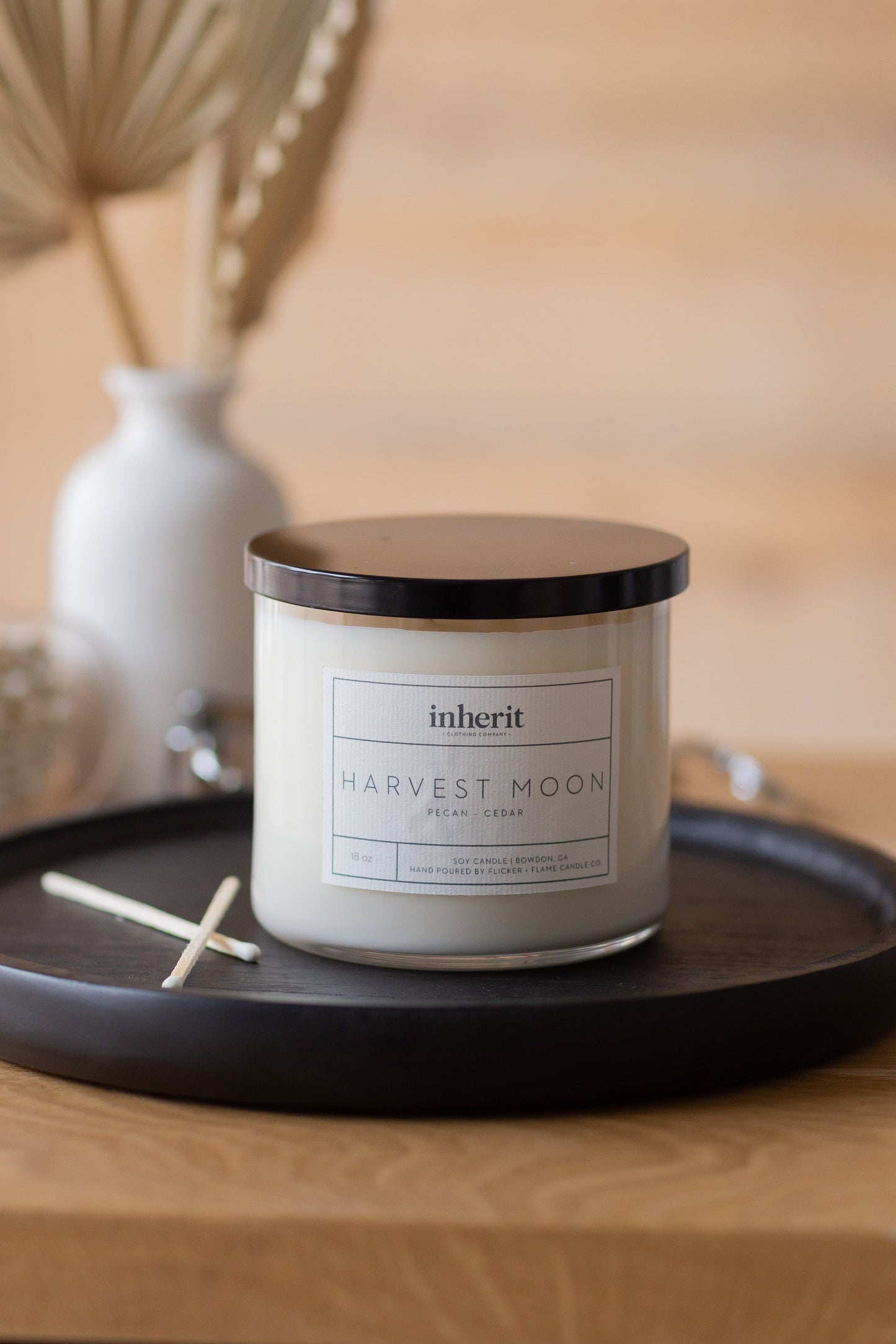 Inherit Fall Scented Soy Candle 18 oz. Gifts Harvest Moon