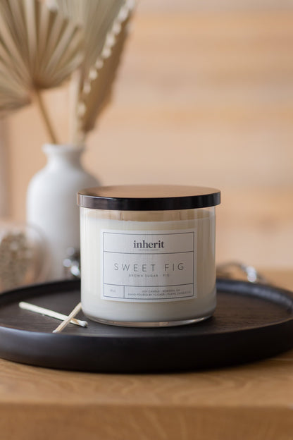 Inherit Fall Scented Soy Candle 18 oz. Gifts Sweet Fig