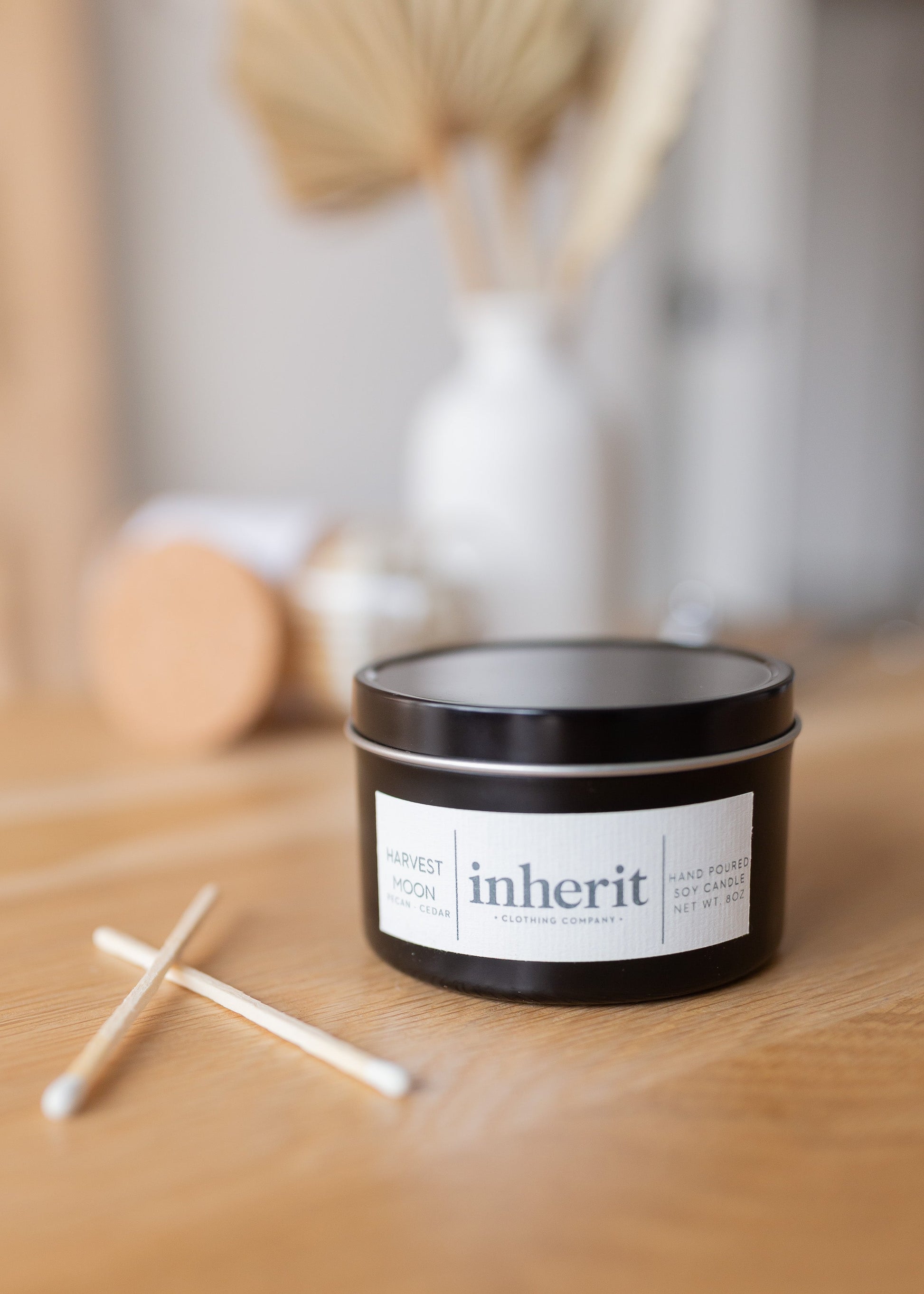 Inherit Fall Scented Soy Candle 4 oz. Gifts Harvest Moon