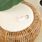Inherit White Leather Key Chain Accessories