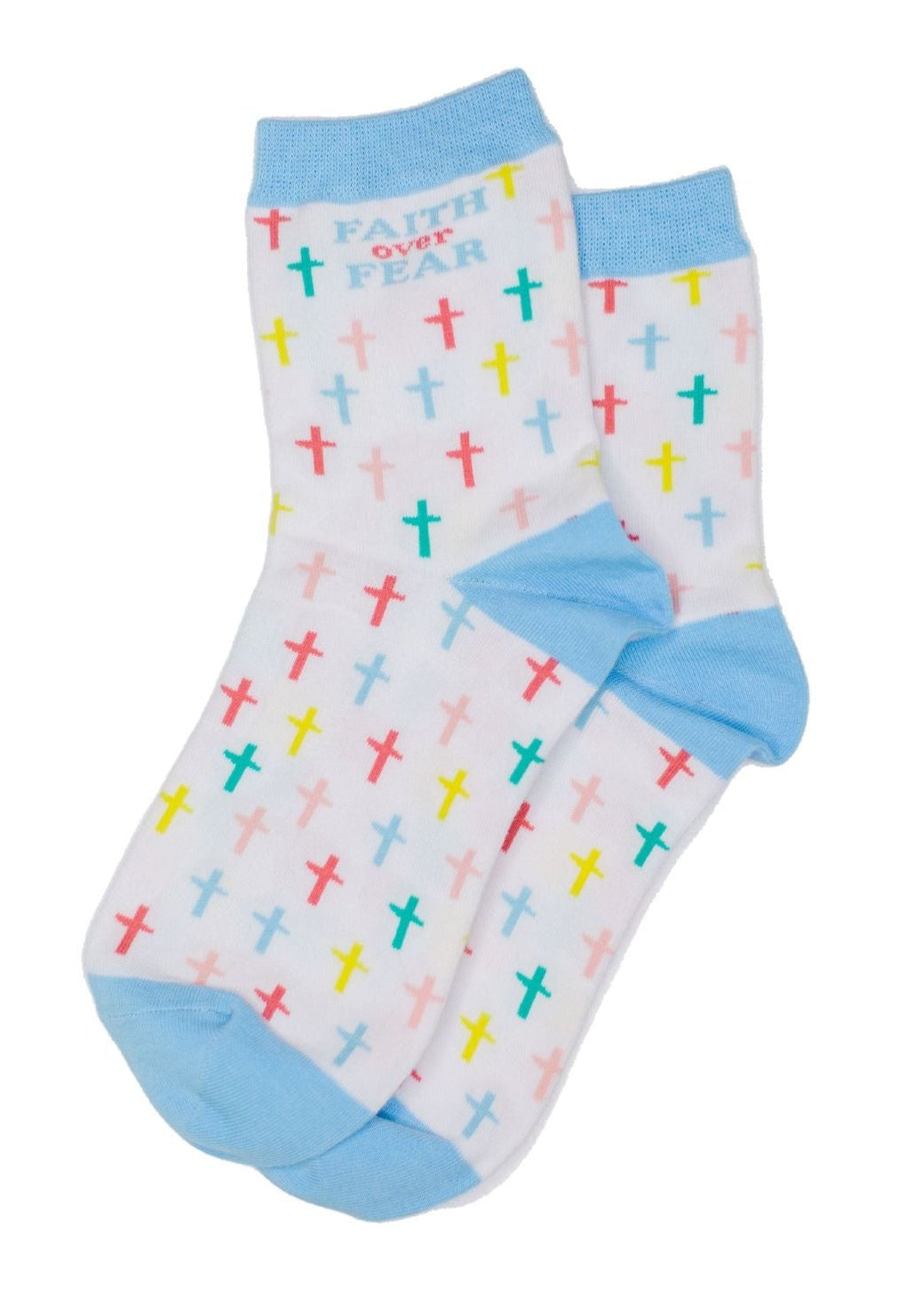 Inspirational Crew Socks Accessories Mary Square Faith