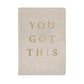Inspirational Fabric Journal Gifts You Got This