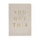 Inspirational Fabric Journal Gifts You Got This