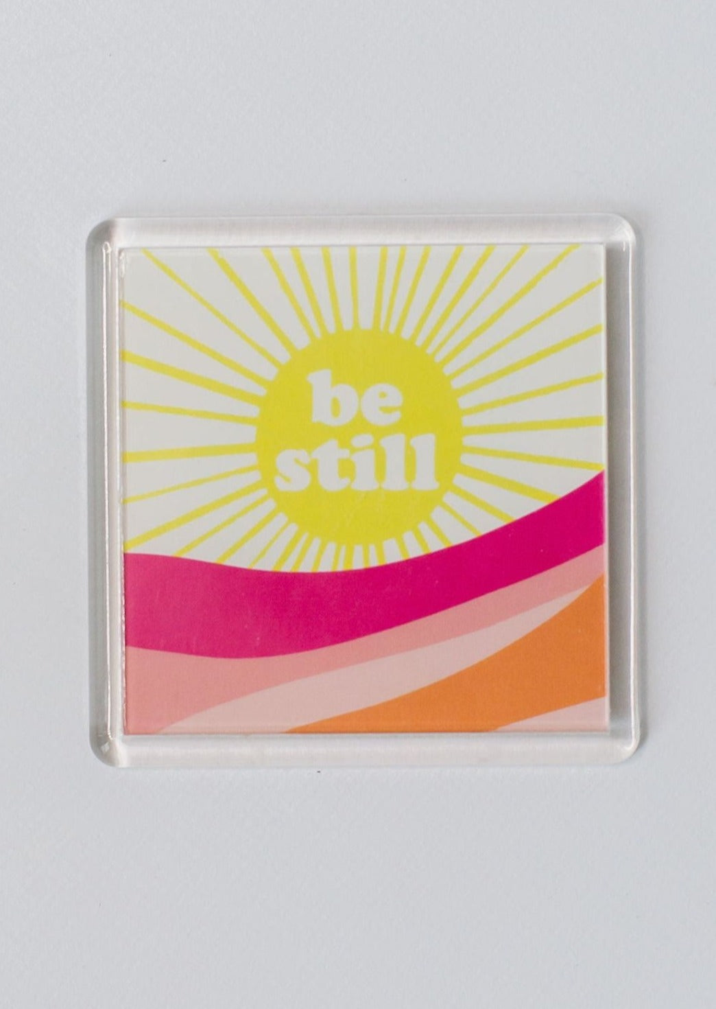 Inspirational Magnets Home & Lifestyle Mary Square Be Still