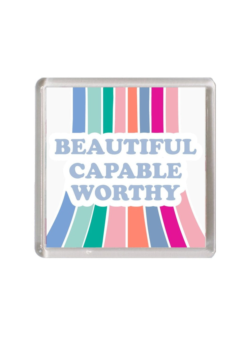 Inspirational Magnets Home & Lifestyle Mary Square Beautiful