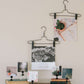 Wire Hanger Wall Decor with inspirational prints