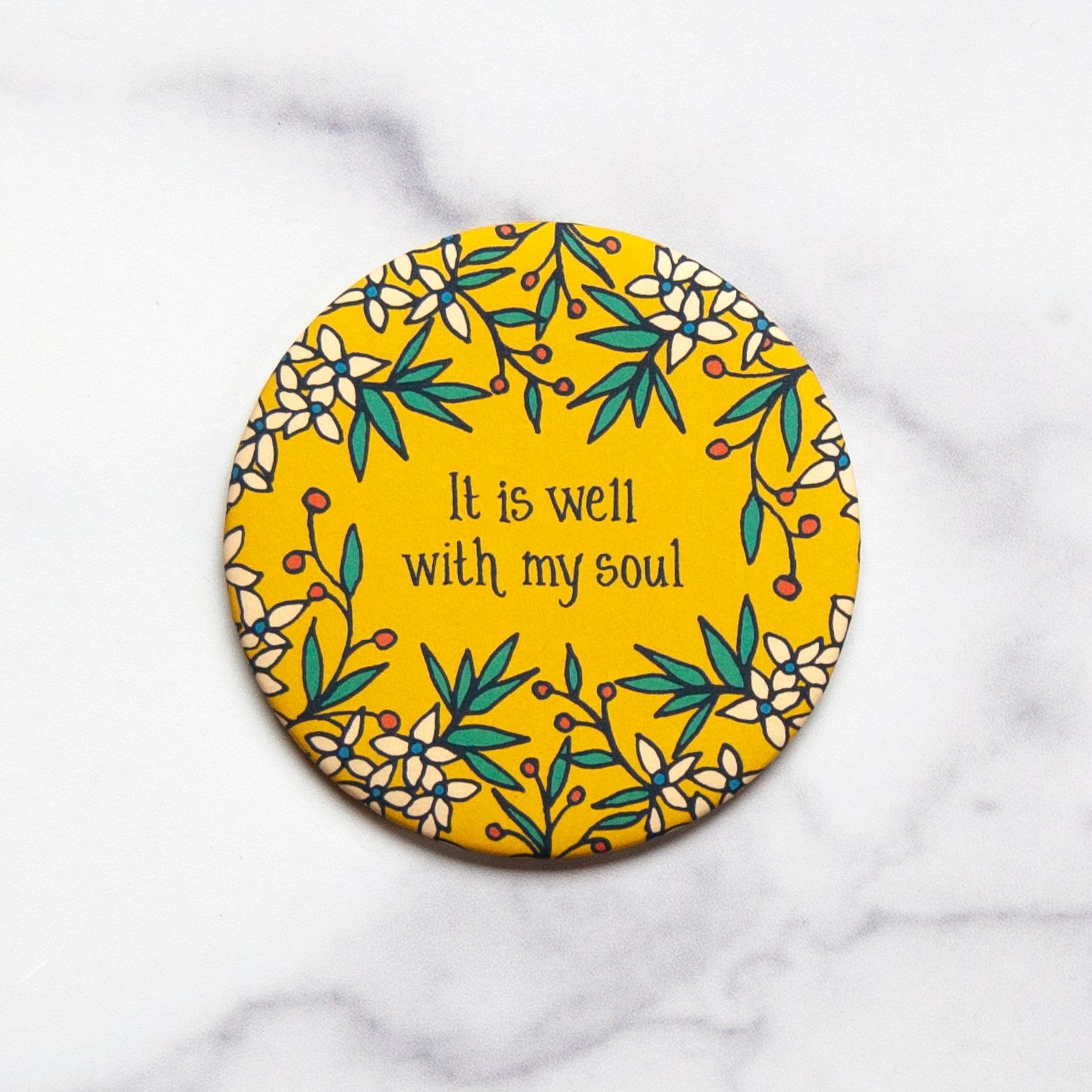 Inspirational Round Magnets - FINAL SALE Accessories It Is Well