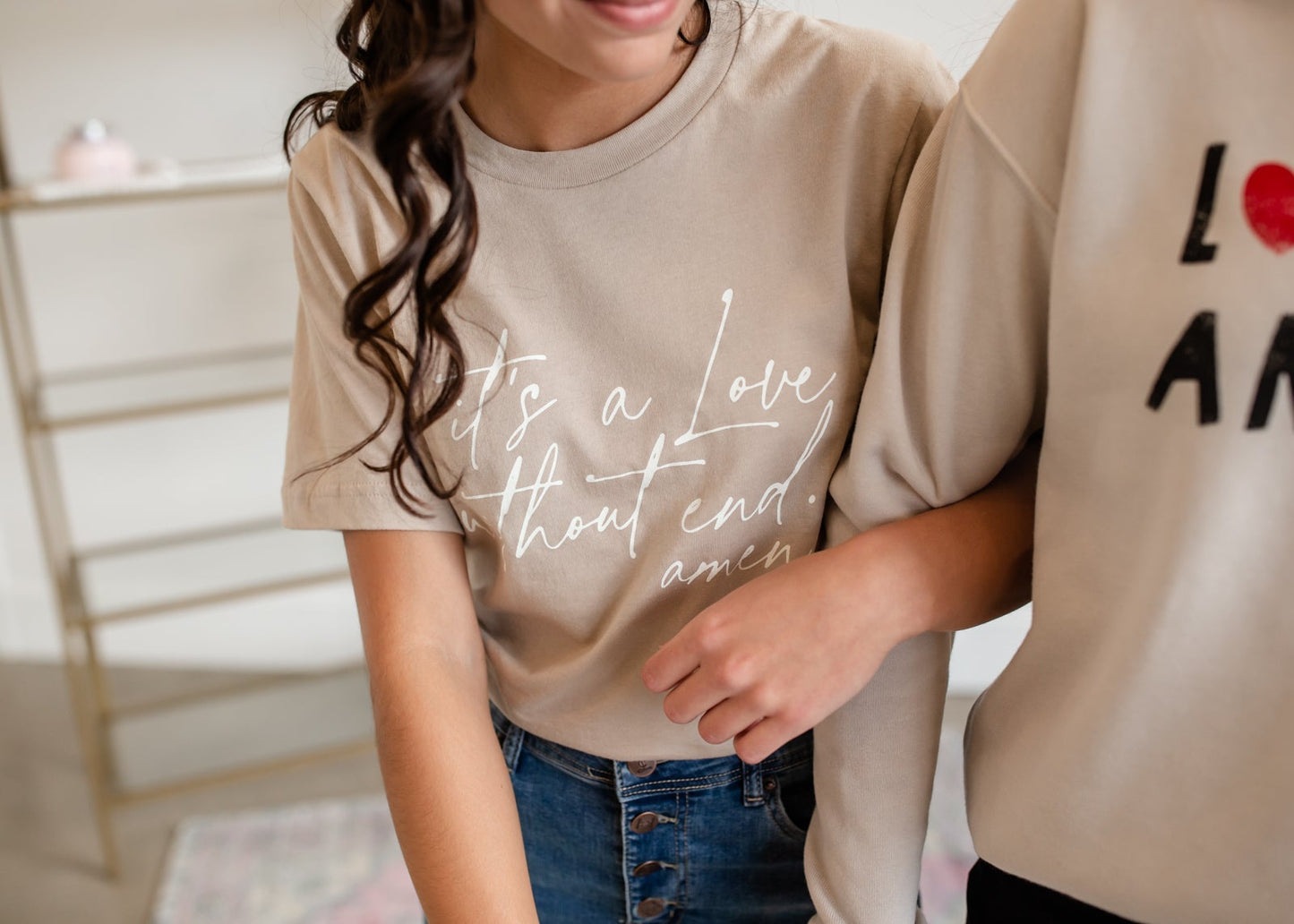 It's a Love Without End Graphic Tee Tops OAT Collection