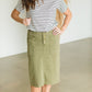 Ivory + Black Classic Stripe Tee - FINAL SALE Tops