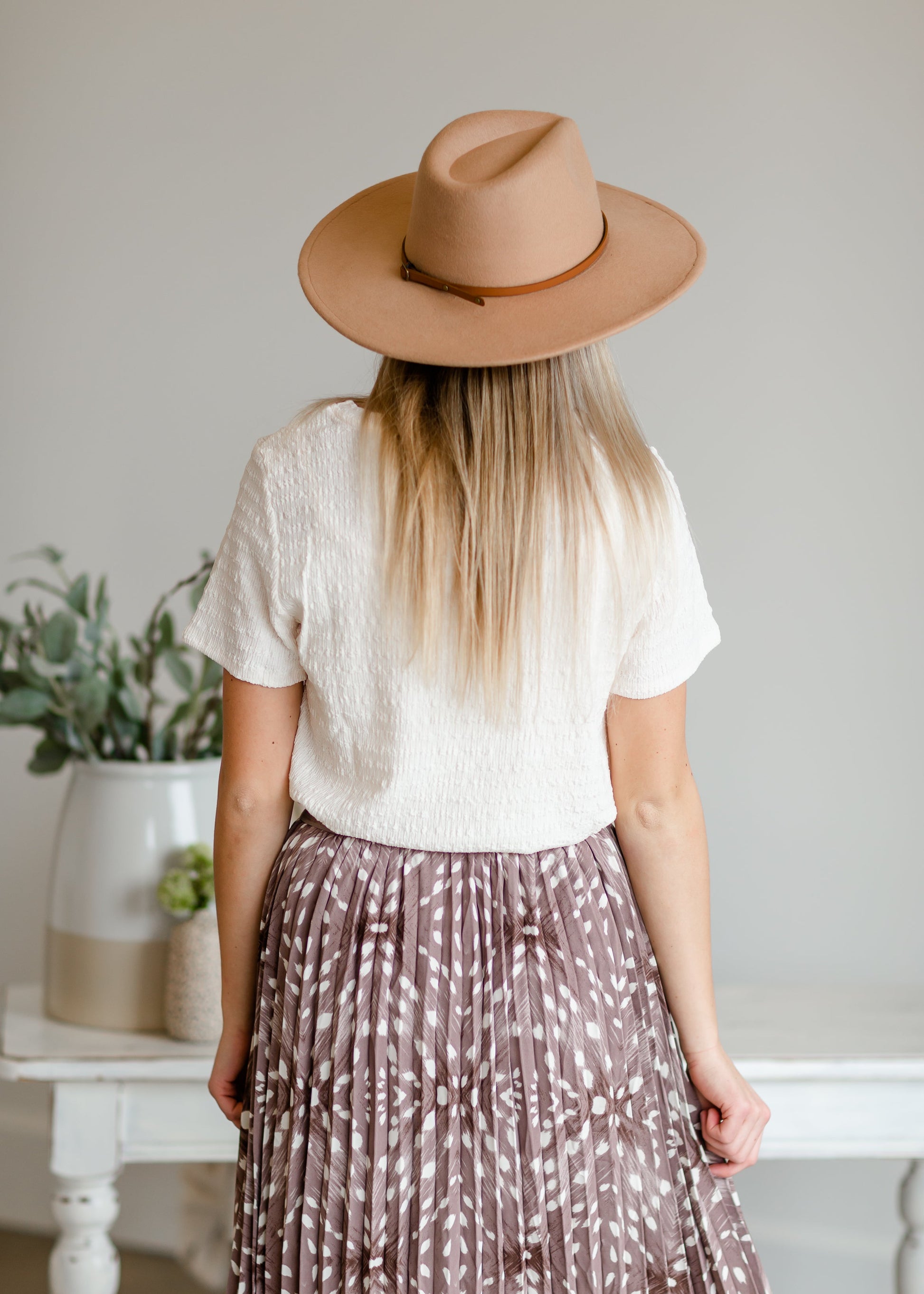 Ivory Detailed Texture Top - FINAL SALE Tops