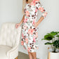 Ivory Floral Pocket Midi Dress - FINAL SALE Dresses