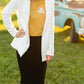 Ivory Knit Blazer - FINAL SALE Layering Essentials