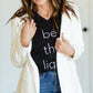 Ivory Knit Blazer - FINAL SALE Layering Essentials