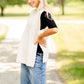 Ivory Open Side Shell Vest - FINAL SALE Tops