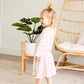 Ivory Sweet Heart Midi Dress - FINAL SALE Girls