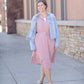 Jackie Light Wash Denim Jean Jacket Tops Thread & Supply