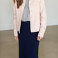 Jackie Soft Blush Denim Jacket - FINAL SALE Tops