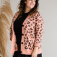 Jacquard Animal Print Cardigan - FINAL SALE Layering Essentials