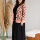 Jacquard Animal Print Cardigan - FINAL SALE Layering Essentials