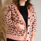 Jacquard Animal Print Cardigan - FINAL SALE Layering Essentials