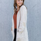 Jacquard Knit Open Front Cardigan - FINAL SALE Layering Essentials