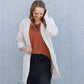 Jacquard Knit Open Front Cardigan - FINAL SALE Layering Essentials