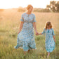 Jade Bell Sleeve Floral Maxi Dress - FINAL SALE Dresses