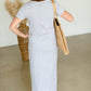Jane Gray T-Shirt Maxi Dress - FINAL SALE Dresses